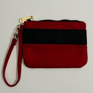 Steve Madden Red & Black Wristlet NWOT